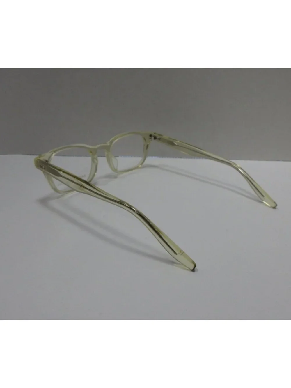Barton Perreira Eyeglasses White Neville Rectangular 48-21-143 NEW
